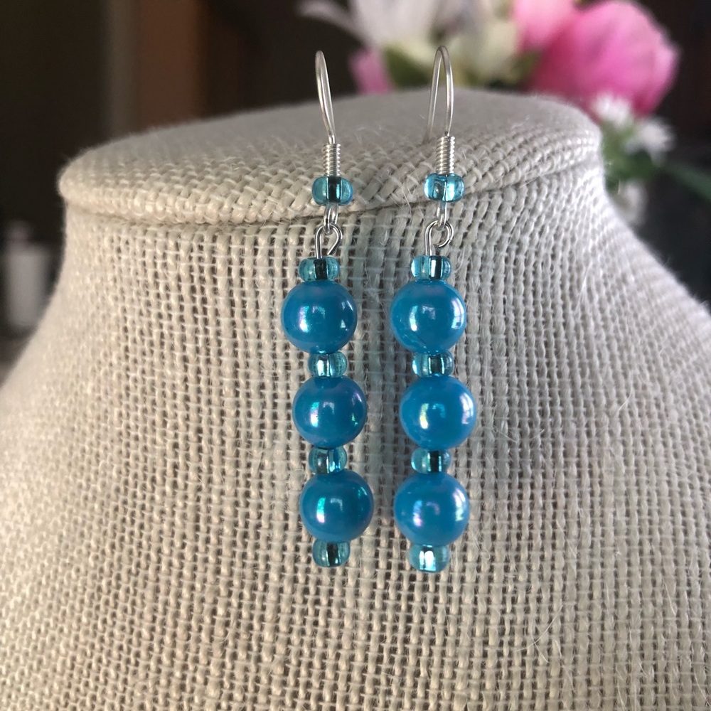 💙Handmade Earrings💙 - Picture 1 of 7
